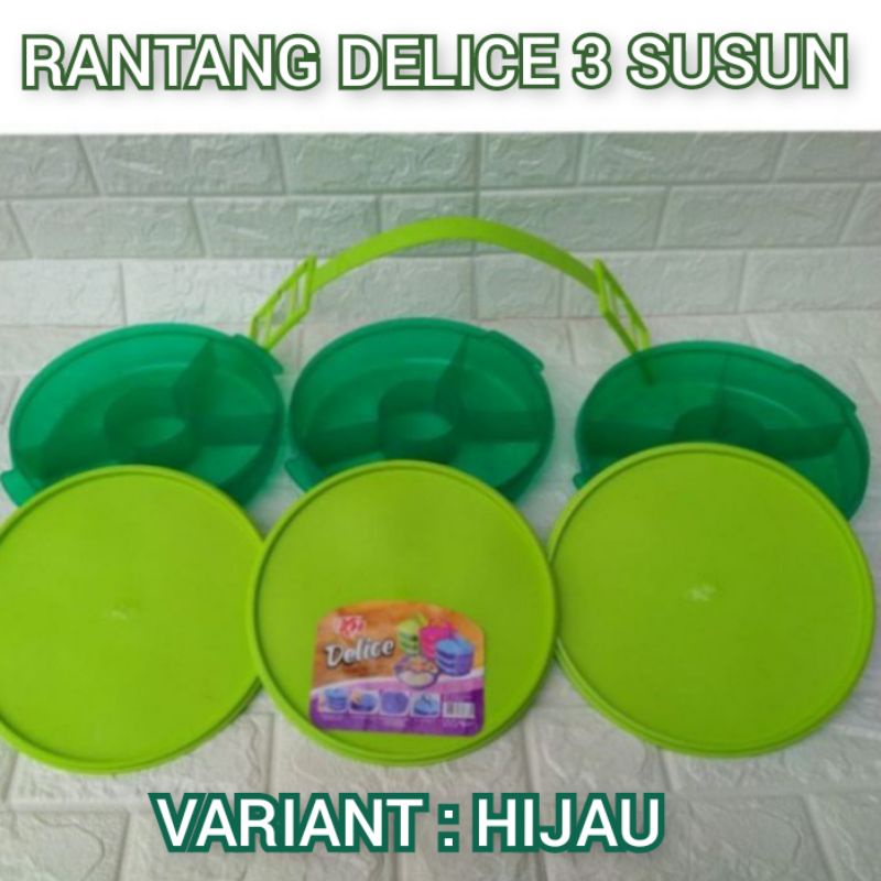 KH Rantang Catering Susun 3 DELUXE / Delice