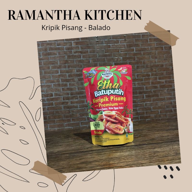 

RAMANTHA KITCHEN Kripik Pisang - Balado