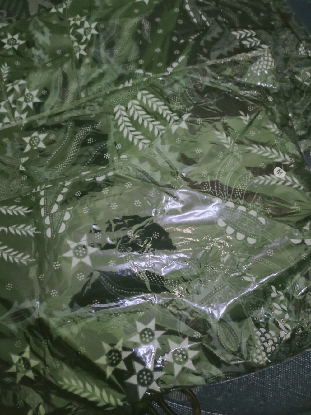 Batik Pria Size M L Xl Xxl  Bswart Batik Hrb026 Kenongo Hem Panjang Padi