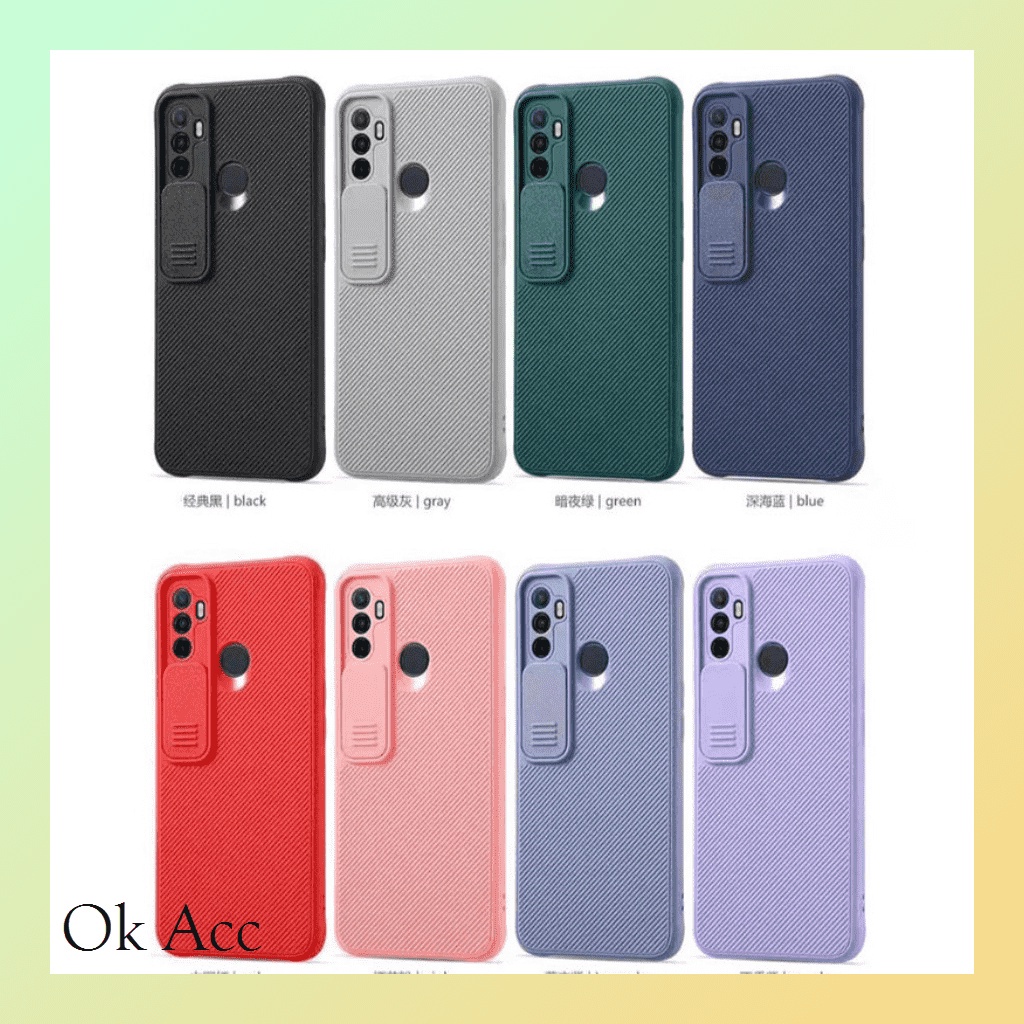 Soft case Unik window cover kamera for Samsung A12, A31, M02, M02s, M11, Redmi 10