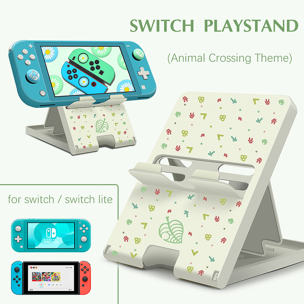 Nintendo Switch / Lite Stand Bracket Animal Crossing Theme Play Stand for Nintendo Switch Console Accessories