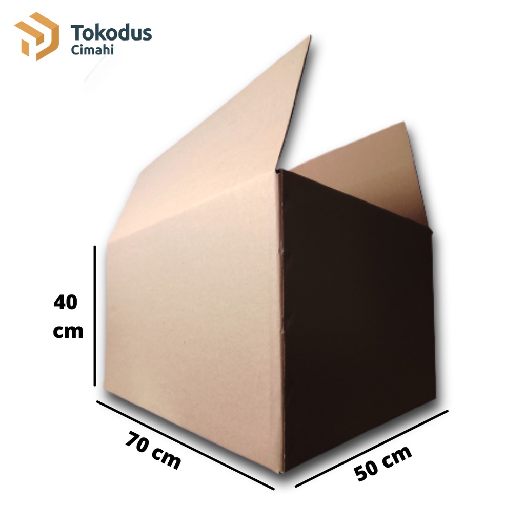 

Kardus Box Besar Untuk Pindahan 70 x 50 x 40cm Aman dan Kokoh - Tokodus Cimahi