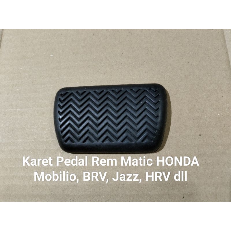 Karet Pedal Cover Rem Matic Pad Brake Honda Mobilio Jazz Brio HRV