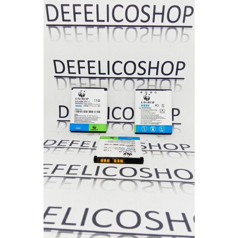 BATERAI HP IDOL K-TOUCH H888 TBT2116 ORI Original Double Power UNISCO Batrai Batre HP