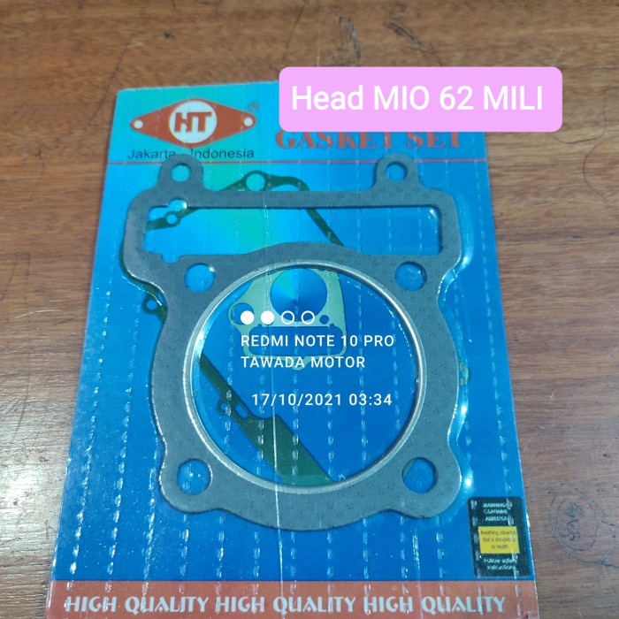 PAKING RACING BLOK HEAD ATAS UKURAN 62 YAMAHA MIO MIO SOUL