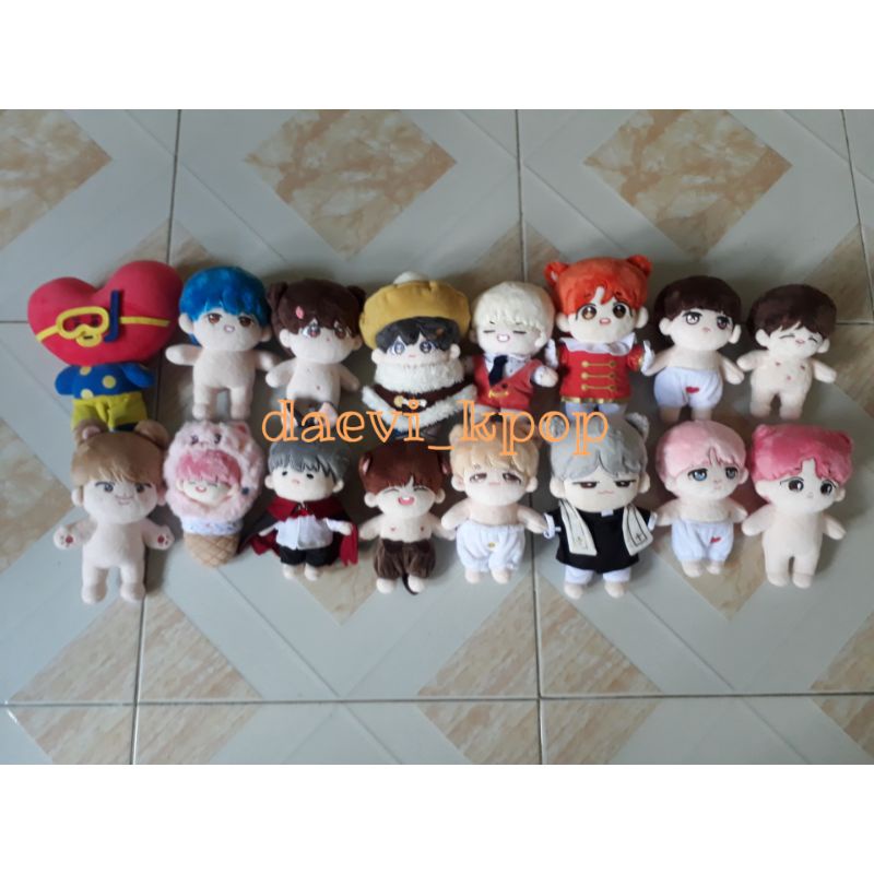 [READY STOCK]BTS DOLL 15cm 13cm 10cm
