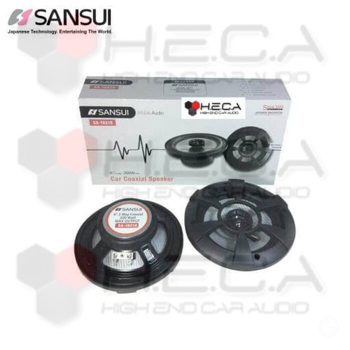 Speaker Coaxial SANSUI SA-1621S 6 inch 2-way Pintu Mobil 6