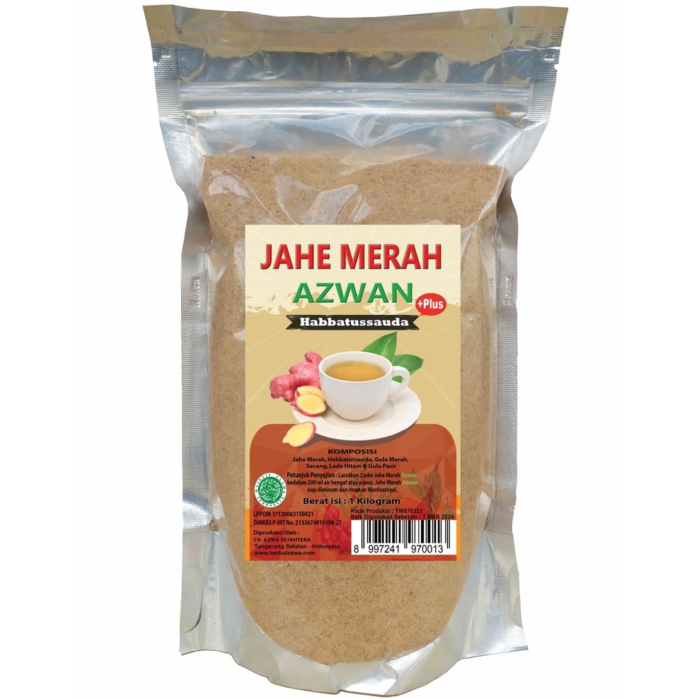 

NG Jahe merah bubuk 1kg