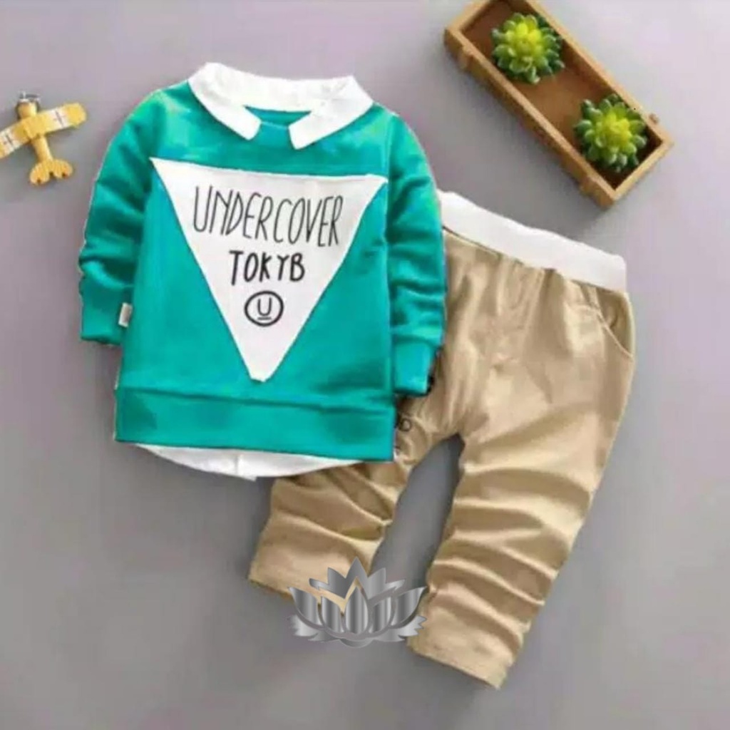 SETELAN UNDERCOVER / FASHION ANAK/ SETELAN ANAK LAKI-LAKI