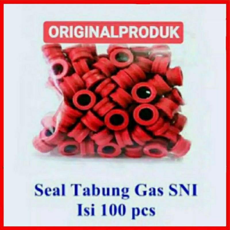 KARET SEAL TABUNG GAS LPG 3 KG 12 KG ISI 100 BIJI