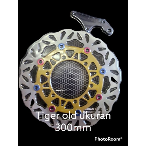 piringan cakram lebar ukuran 300mm /disc breake lebar model pro1 motor tiger old megapro cb verza