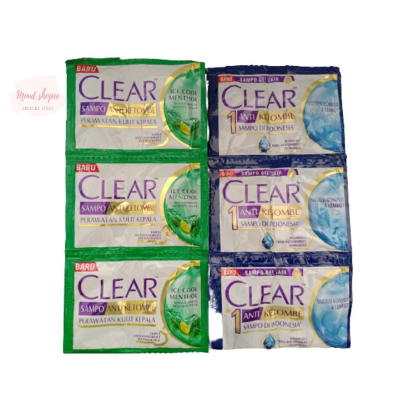 SAMPO CLEAR ANTI KETOMBE (PER RENCENG)