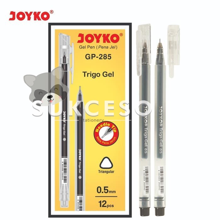 

DIJUAL LUSINAN Joyko Pulpen Gel Pen GP-285 Trigo Gel 0.5 mm Murah