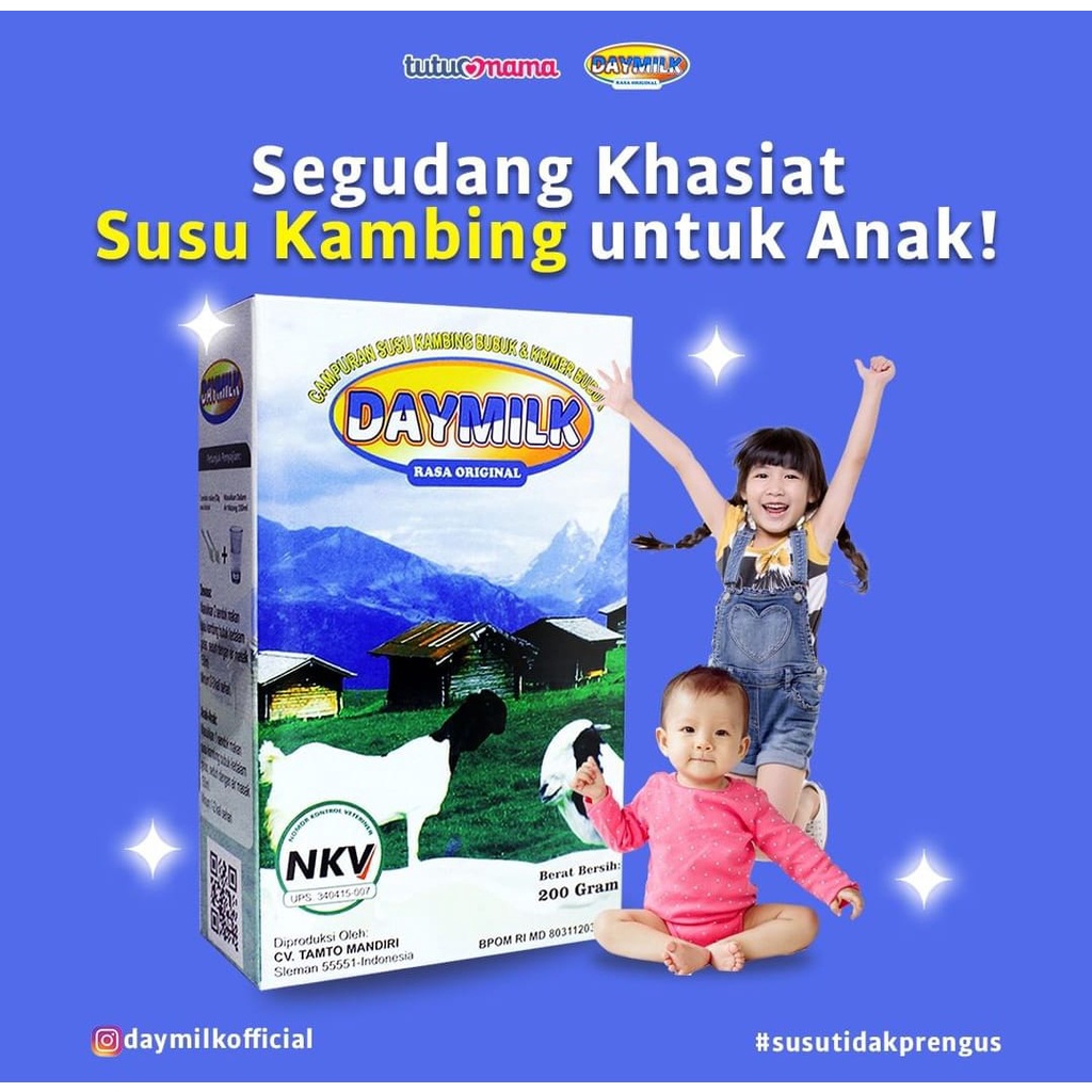 

Daymilk Susu Etawa Tidak Bau Prengus Aneka Rasa
