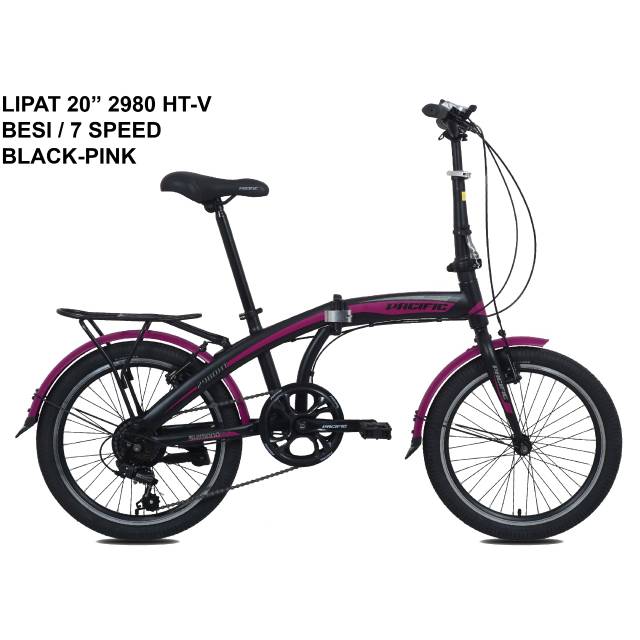 pacific folding bike harga