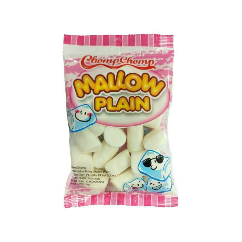 

chompchomp Marshmallow mallow plain 200 gram