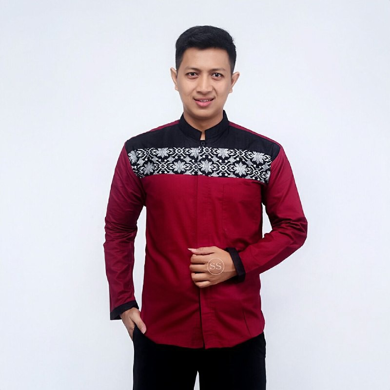 Kemeja Cowok Kasual Pria Keren Murah Croft &amp; Barrow Classic Fit Button Down Shir Baju Surfing 16TGV