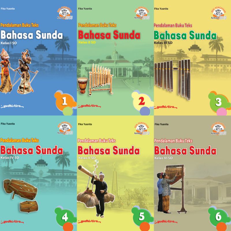 Buku PBT Basa Sunda SD Kelas 1 2 3 4 5 6 Kurikulum 2013 Yudhistira