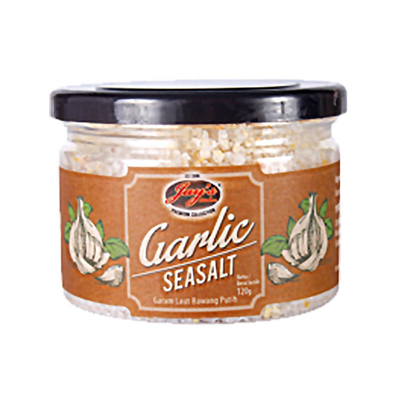 

JAY'S Garlic Sea Salt 120gr JAYS Garam Laut