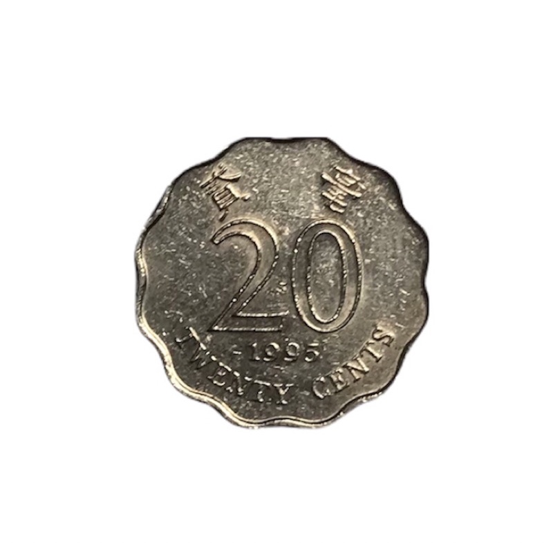 UANG KOIN ASING 20 SEN HONGKONG