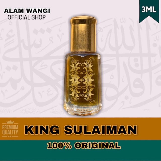 MINYAK WANGI KING SULAIMAN ORIGINAL ARAB SAUDI