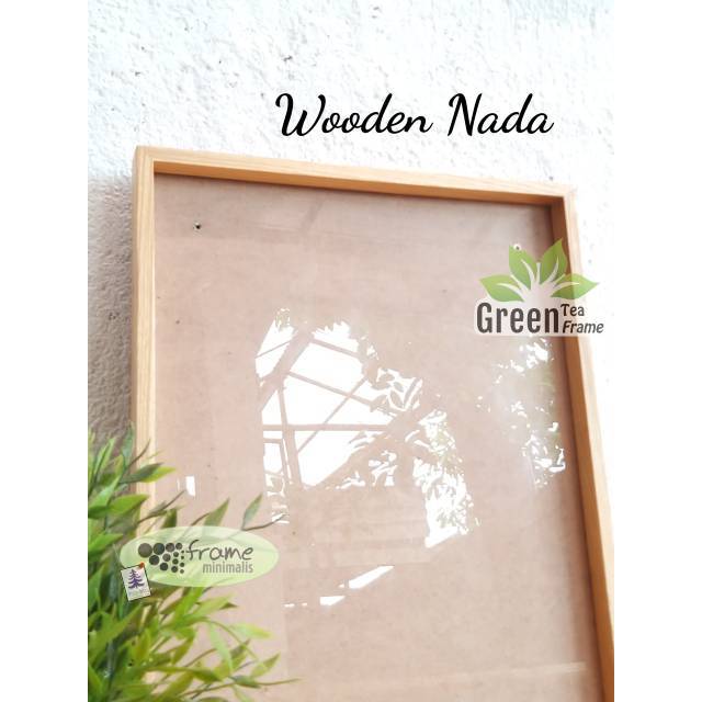 Frame Foto Kayu 12r A3 30x42cm Wooden Nada Bingkai Foto Minimalis Pigura Foto Kaca Shopee Indonesia