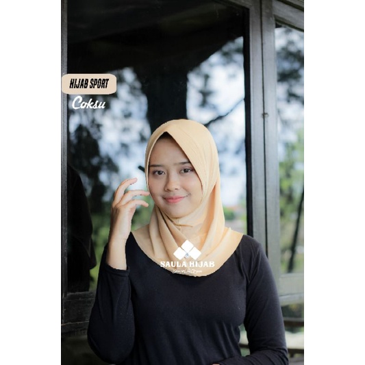 Kerudung SPORT bergo hijab sport Jilbab instant