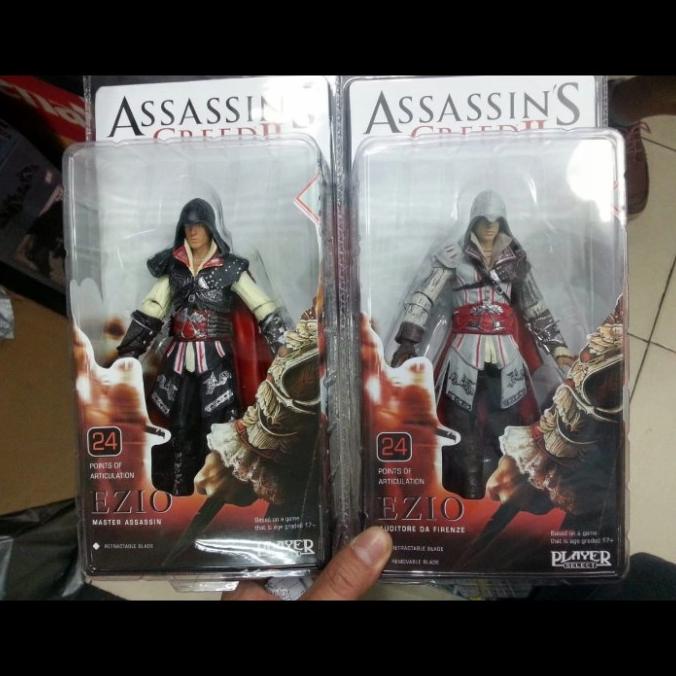 Neca Assassin Creed Ezio Action Figure barang ready