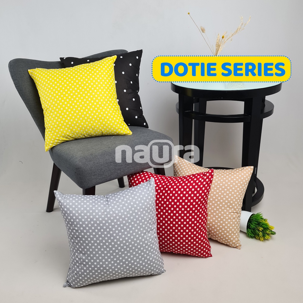 [MOTIF POLKADOT] Sarung Bantal Sofa