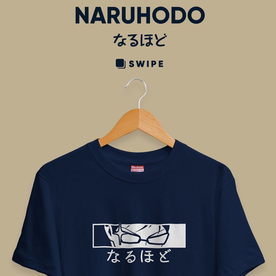 Omoroi Naruhodo Tee | Kaos Jepang KAOS DISTRO PREMIUM