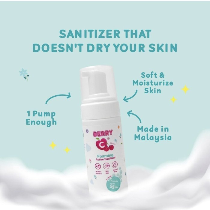 Berry C - FOAMING Active Sanitizer 120ml