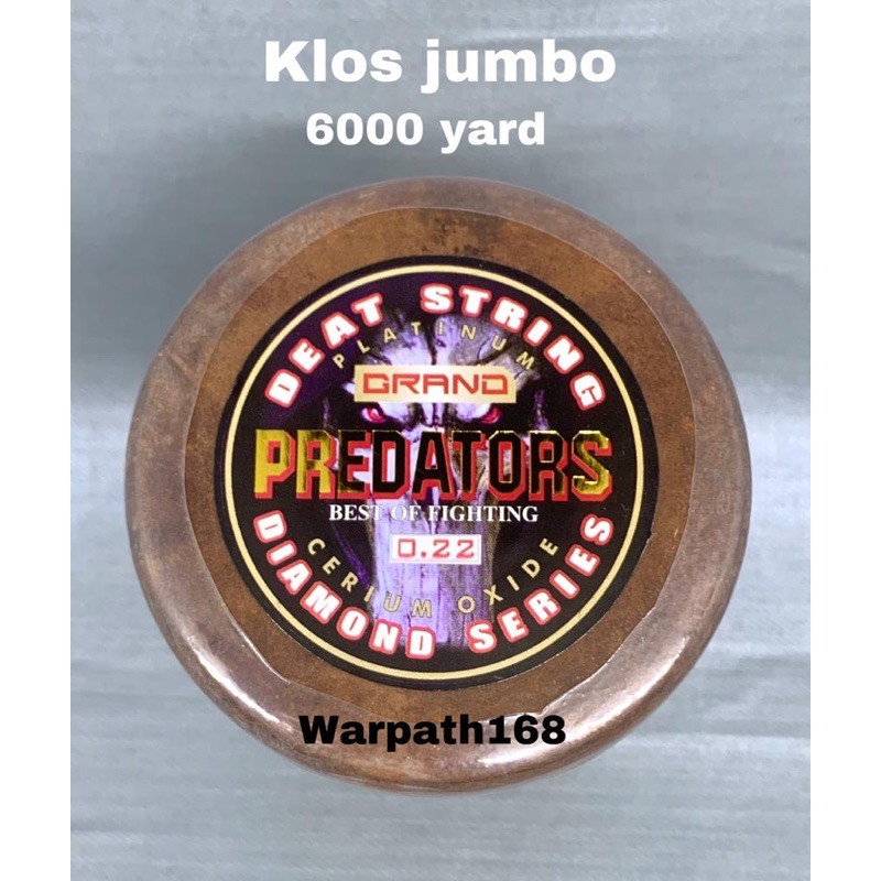 Gelasan Predators Diamond Series (Matot) 0.22 klos jumbo