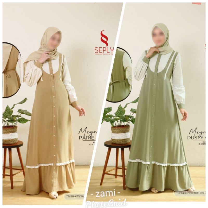 Seply Meyra 07 gamis berkualitas ORIGINAL