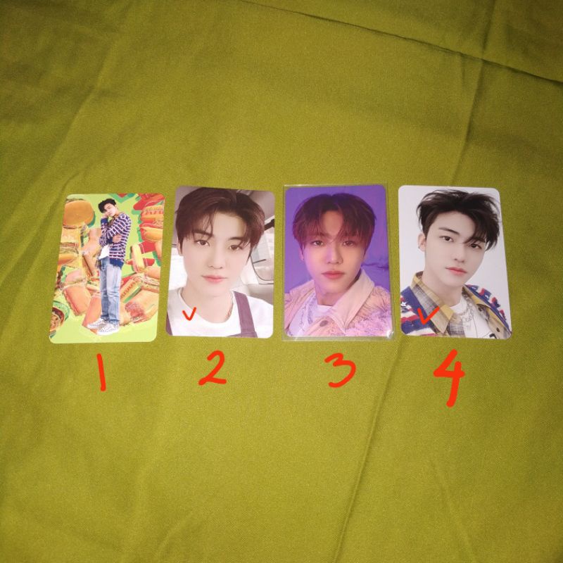 Jaemin NCT Dream Photocard AR Clip Jewel Cafe Crazy Dreaming Luggage wts