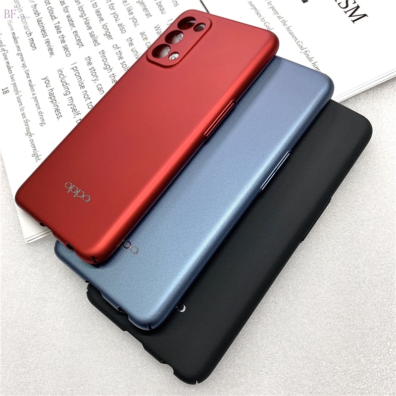 Hard Case PC Ultra Tipis Anti Lengket / Sidik Jari Cover OPPO A52 A92 A53 A33 A36 A76 A91 A93 A94 A96 F7 F9 F11