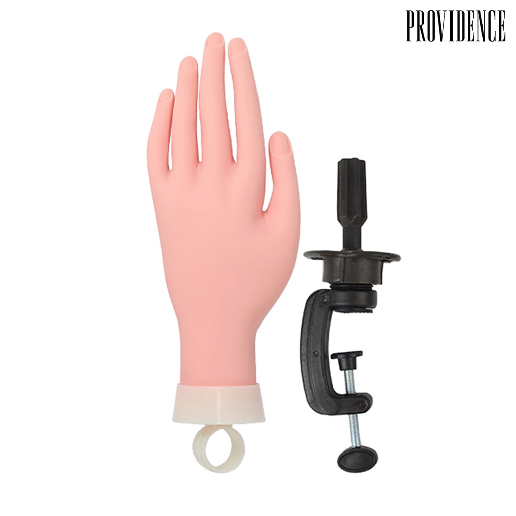 Providence FL-147A Manicure Model Movable Free Rotation ABS Nail Practice Artificial Left Hand for Beginners