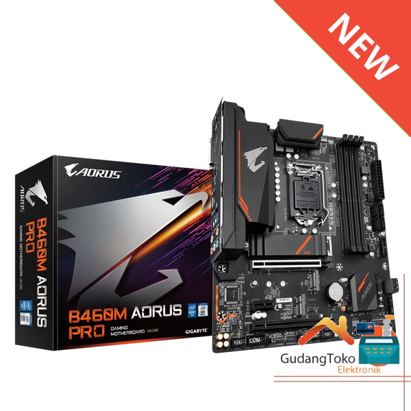 New Motherboard Gigabyte B460M Aorus Pro Intel LGA1200