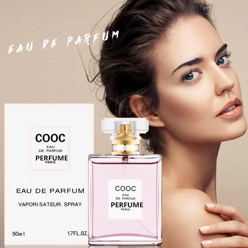 【READY STOCK】COOC Parfum Wanita 50ml Dengan Aroma Buah Yang Ringan Dan Tahan Lama