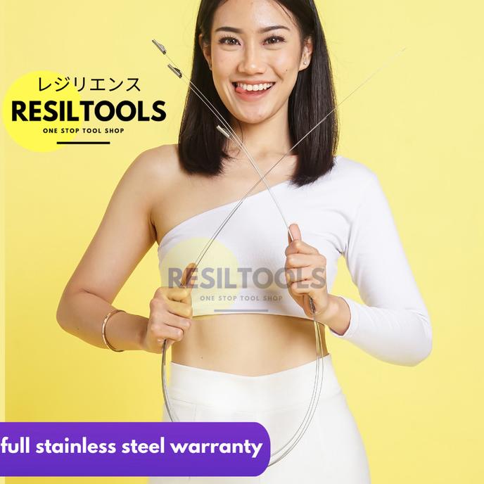 

10 buah Kabel Tis Stainless 19 mm x 130 cm Cable Ties Strapping Plat