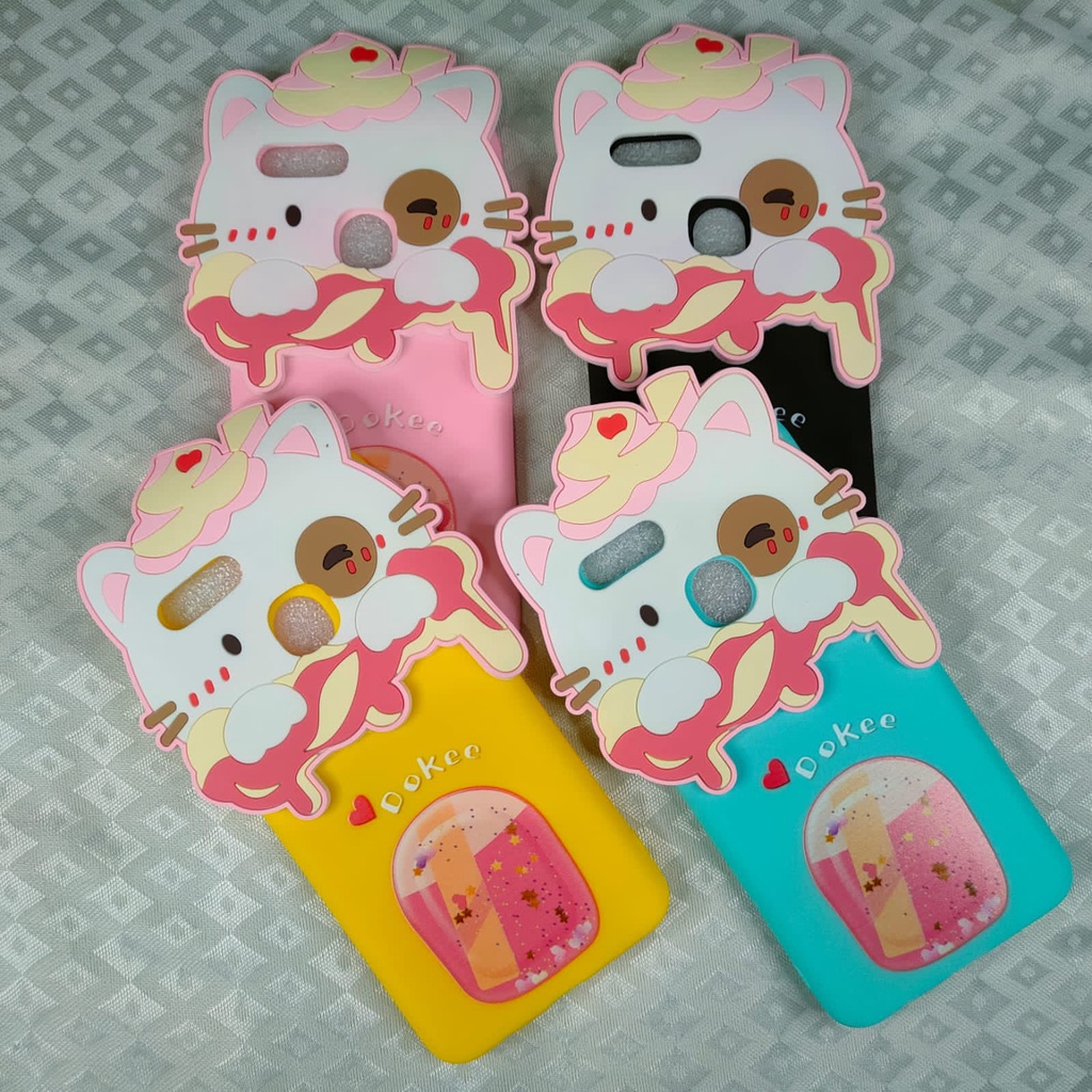 SOFT CASE KARAKTER MIMI CAT LOVE 3D OPPO A5 2020 / A9 2020