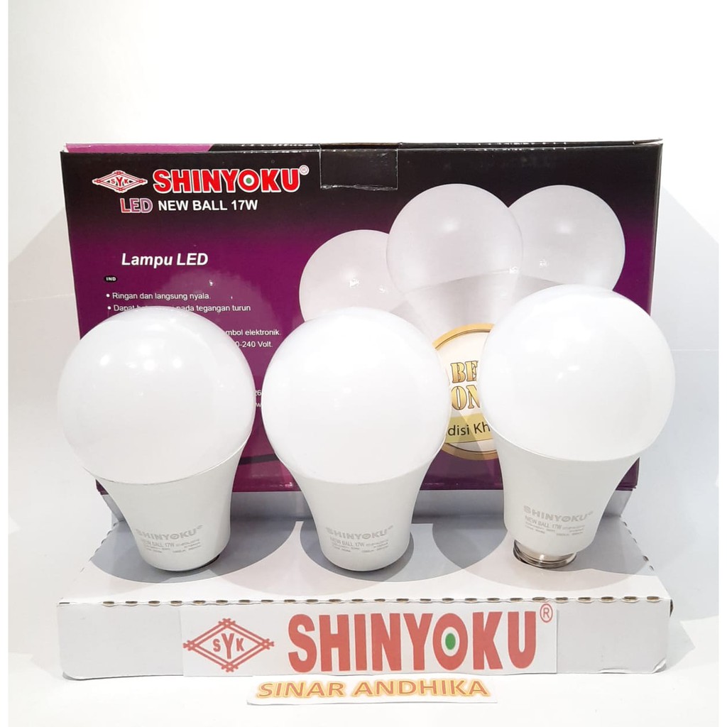 LAMPU LED SHINYOKU 17 WATT PACK