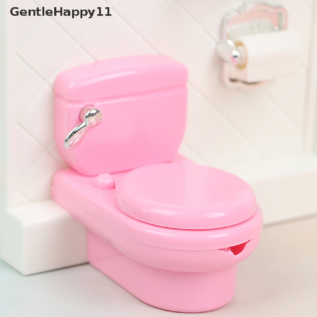 Gentlehappy Mainan Simulasi Bathtub / Wastafel / Toilet Untuk Aksesoris Rumah Boneka