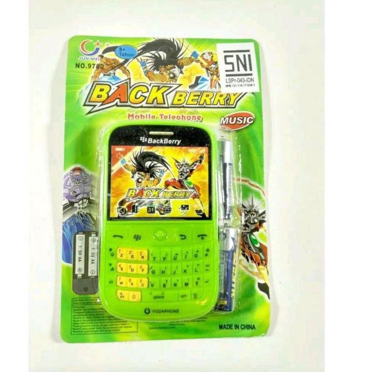 Mainan hp blackberry karakter kartun / mainan anak perempuan / mainan anak laki-laki 2A1