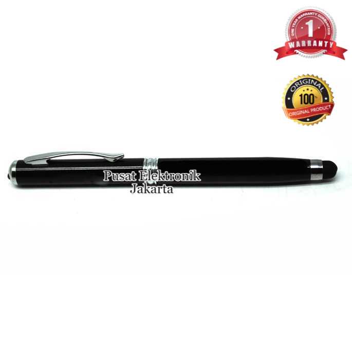 

Pusat Elektronik TaffLED 4 in 1 Senter + Laser Pointer + Pen + Stylus - T0054 Free Ongkir