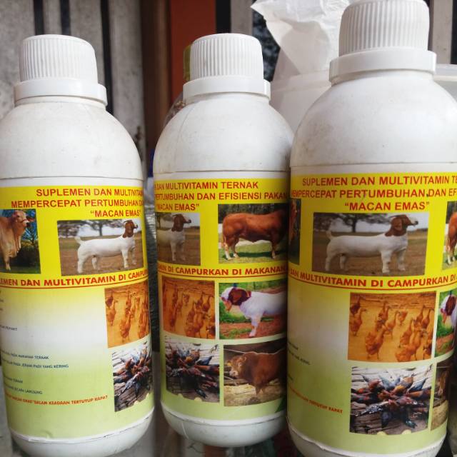 SUPLEMEN & MULTIVITAMIN HEWAN TERNAK