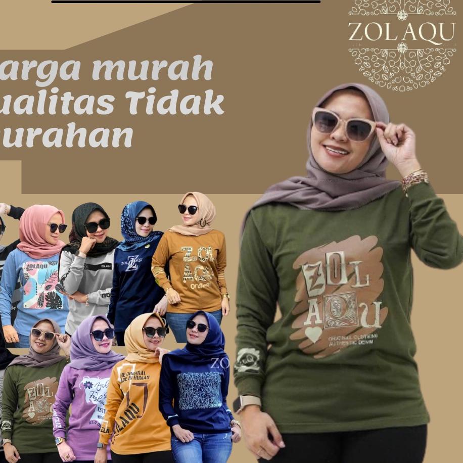 ZOLAQU PREMIUM kaos baju atasan zolaqu2022 kaos baju atasan zolaqu jolaqu zolaku senam olahraga spor