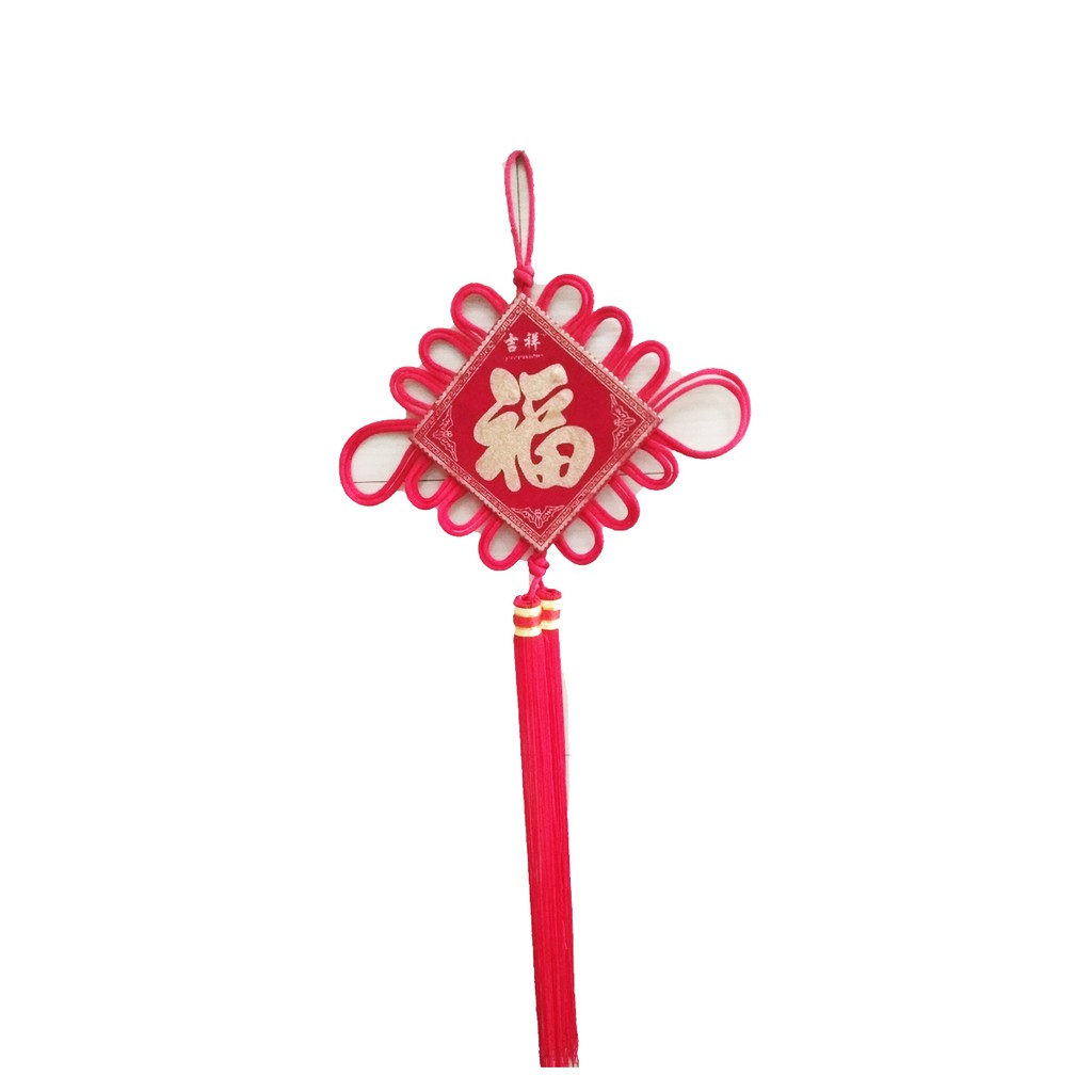 

Imlek - Simpul Tassel Kerberuntungan 40 cm