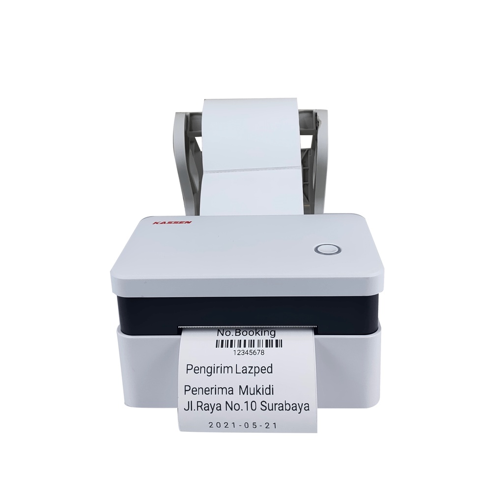 PRINTER BARCODE THERMAL KASSEN DT 360 USB BLUETOOTH  STIKER ALAMAT 80MM  DT360