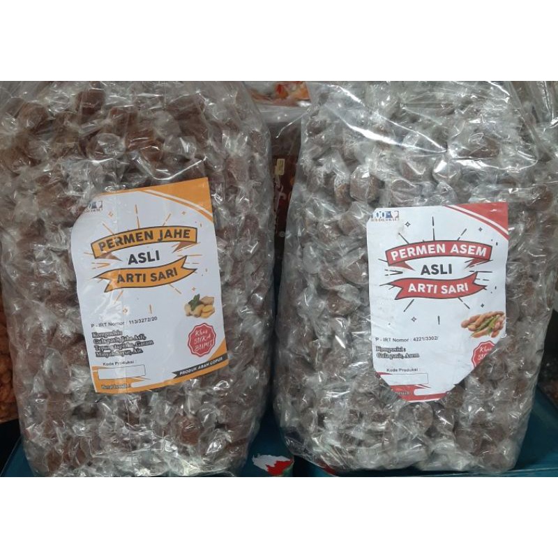 

PERMEN JAHE ASEM GULA KILOAN 1KG