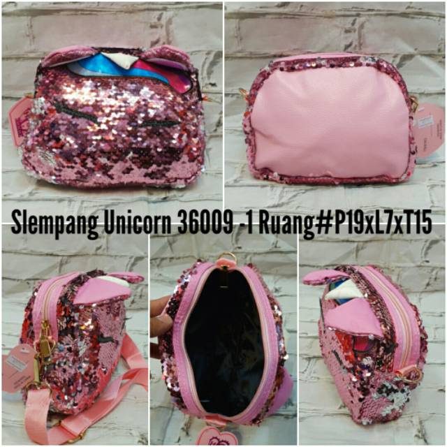 tas selempang unicorn